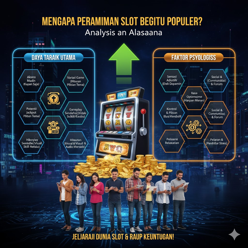 Mengapa Permainan Slot Begitu Populer? Analisis dan Alasannya