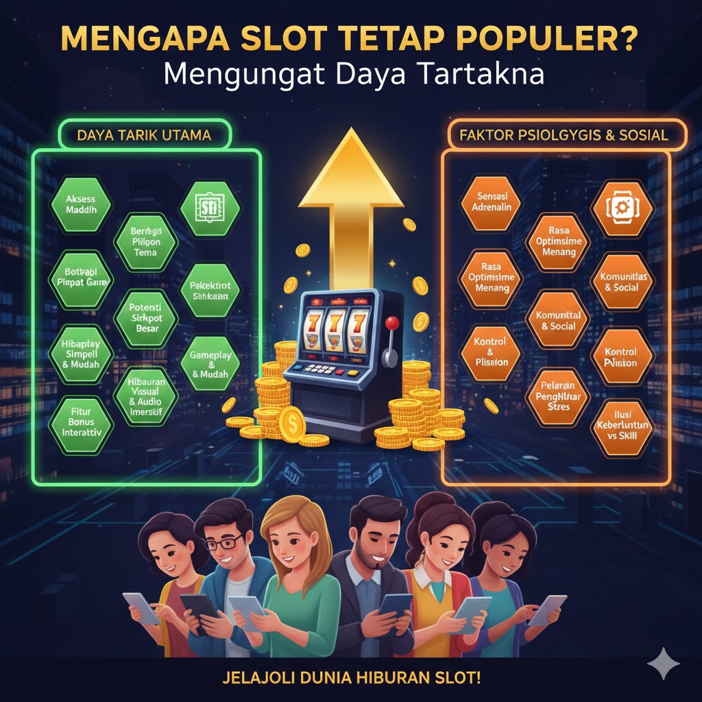 Mengapa Slot Tetap Populer? Mengungkap Daya Tariknya
